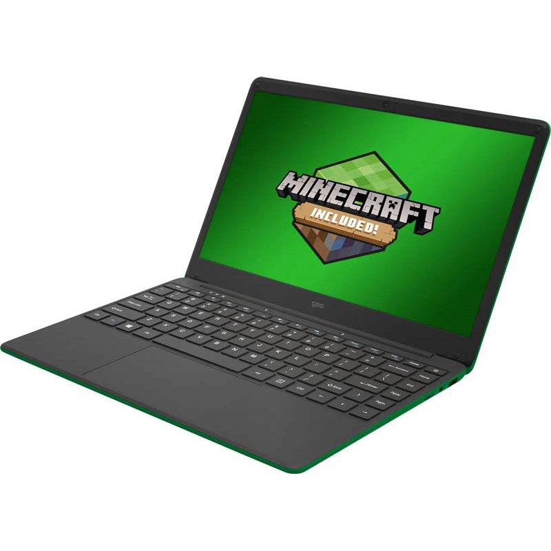 Geo GeoBook 140 Minecraft Edition. 14.1" Celeron 4GB 64GB Intel UHD 600 Laptop Botebook