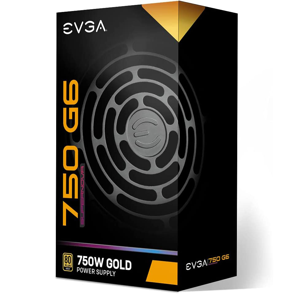 EVGA Supernova 750w G6 Fully 80 Plus Gold Modular ATX PC Power Supply PSU