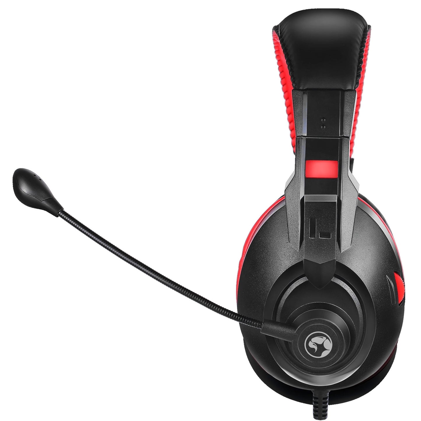 Marvo Scorpion H8321S Stereo Sound Wired Gaming Headset With Microphone, Black And Red