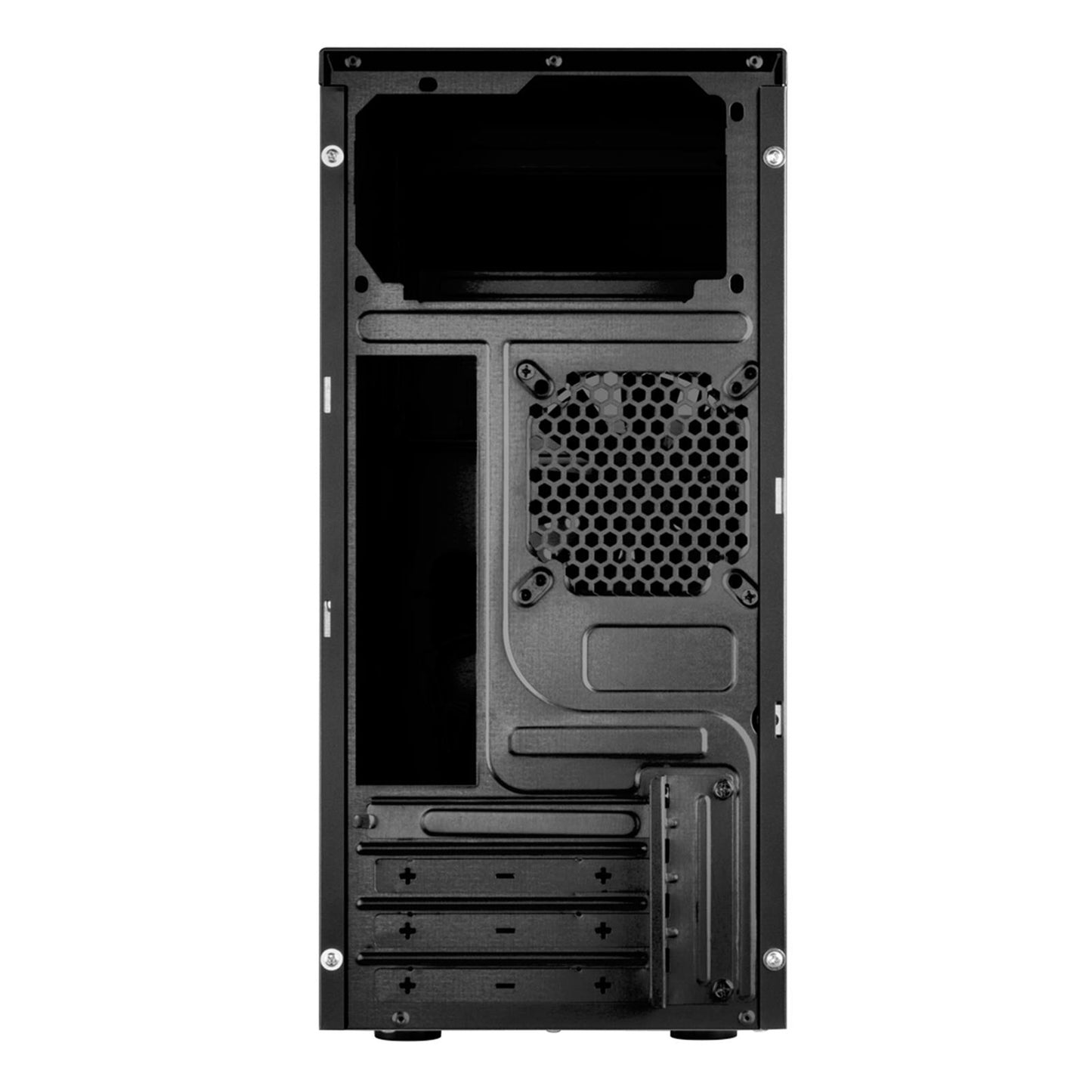 Antec VSK3000B U3/U2 Micro ATX Mid Tower PC Case, USB 3.0, Black with Black Interior