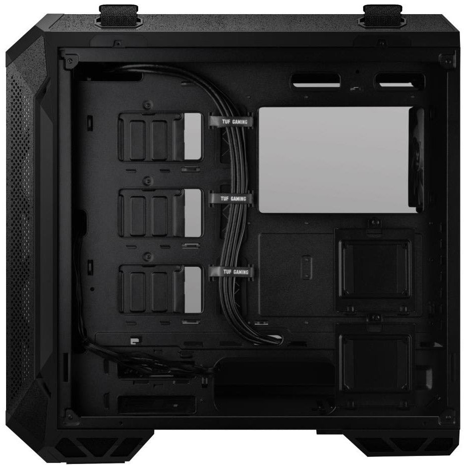 Asus TUF Gaming GT501 RGB Gaming PC Case w/ Window, E-ATX, Tempered Smoked Glass, 3 x 12cm RGB Fans, Carry Handles