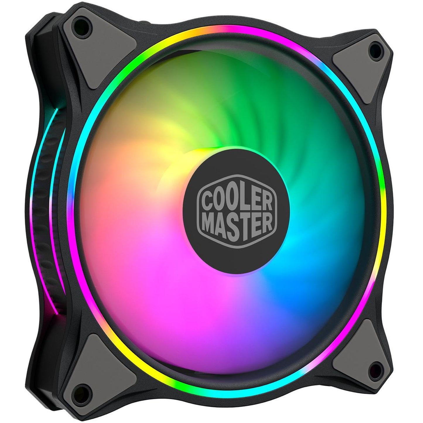 Cooler Master MasterFan MF120 Halo 120mm 1800RPM PWM Addressable RGB LED PC Case Fan