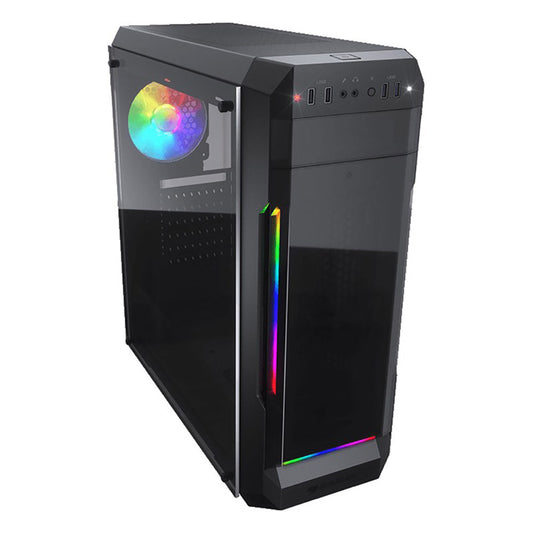Cougar MX331-T Mid Tower PC Gaming ATX Case - Black with RGB