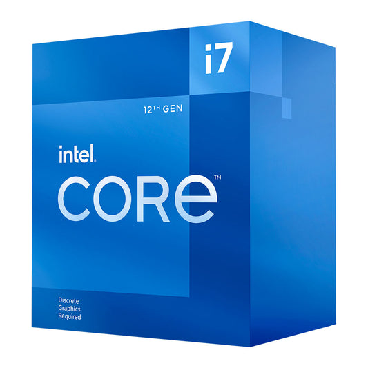 Intel Core i7 12700F 12 Core Alder Lake PC CPU / Processor 2.1GHz, 4.9GHz Turbo, 25MB