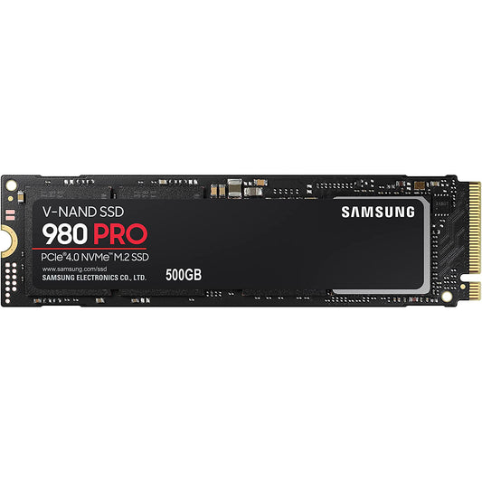 Samsung 980 PRO 500GB M.2 PCIe 4.0 NVMe SSD/Solid State Drive 6900MB/s Read, 5000MB/s Write