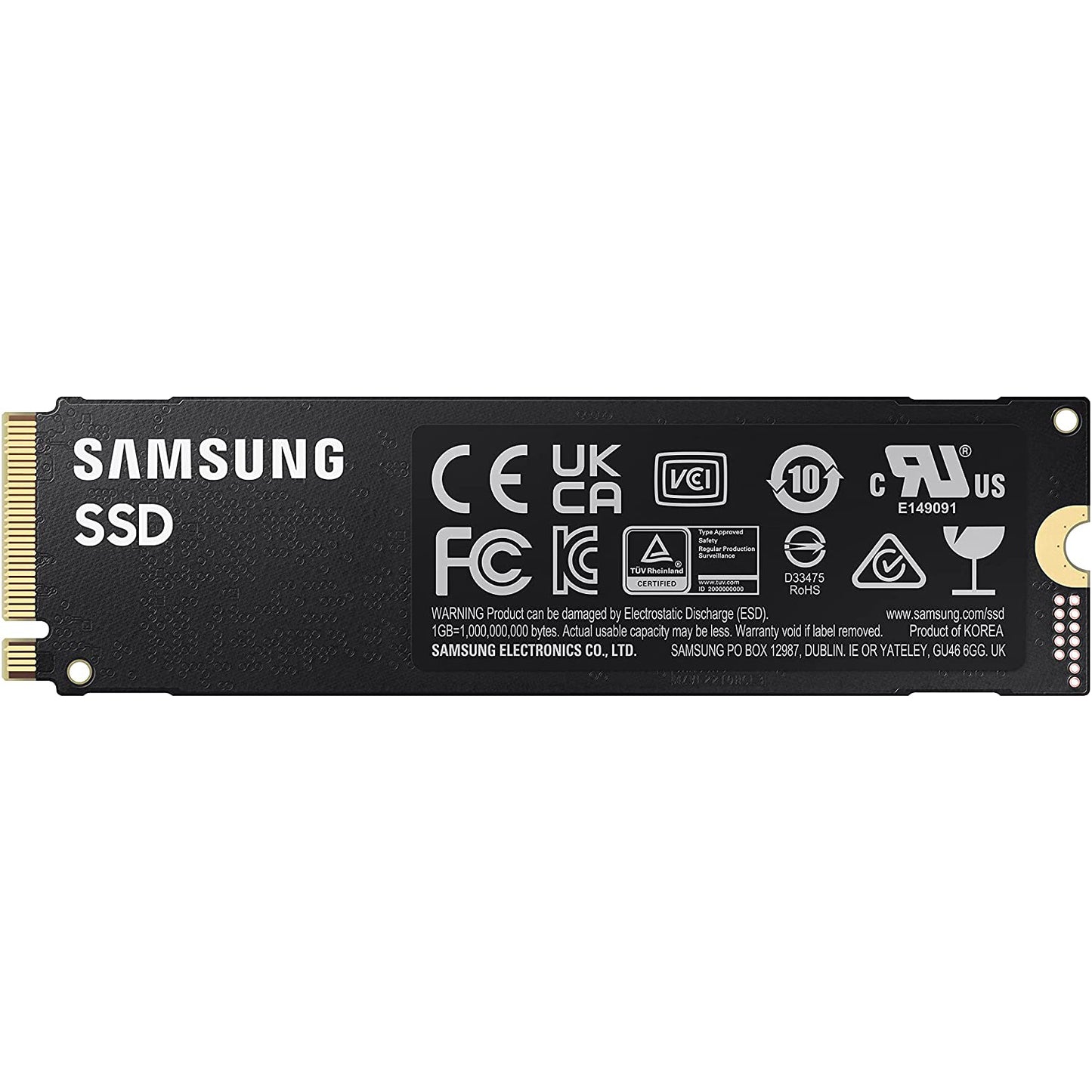 Samsung 980 PRO 500GB M.2 PCIe 4.0 NVMe SSD/Solid State Drive 6900MB/s Read, 5000MB/s Write