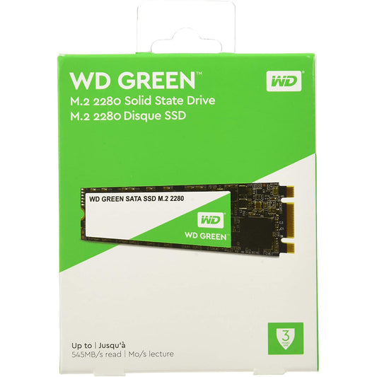 WD Green 480GB M.2 2280 SATA 3D NAND SSD/Solid State Drive